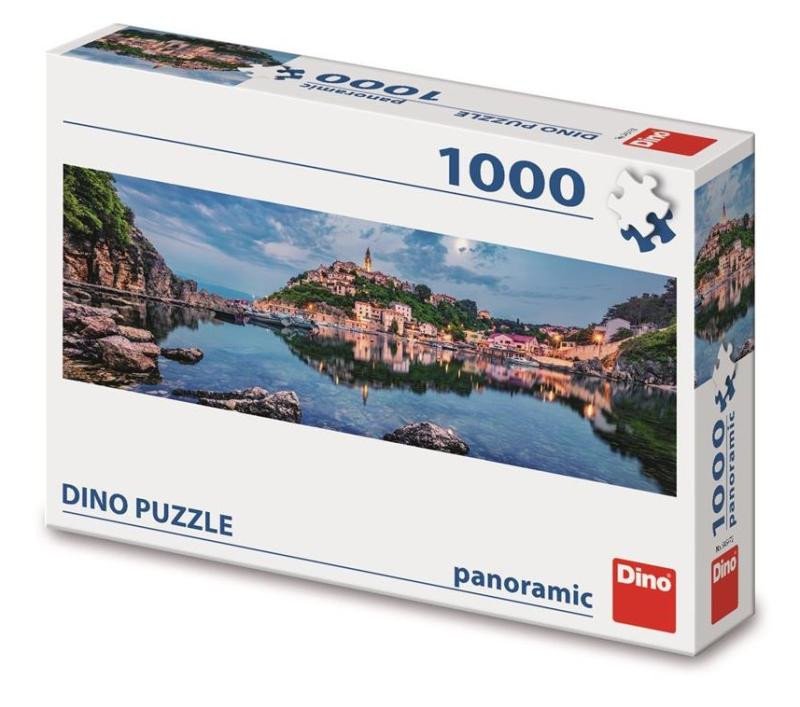 PUZZLE OSTROV KRK PANORAMIC/1000 DÍLKŮ