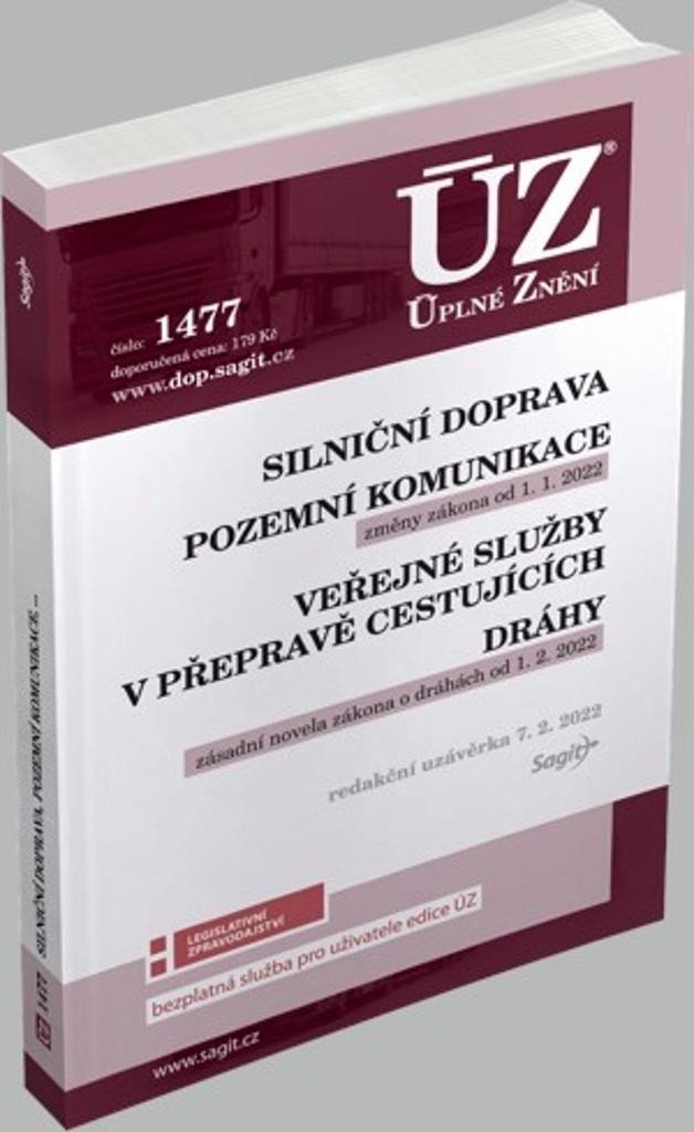 ÚZ 1477 SILNIČNÍ DOPRAVA, POZEMNÍ KOMUNIKACE K 7/2/22