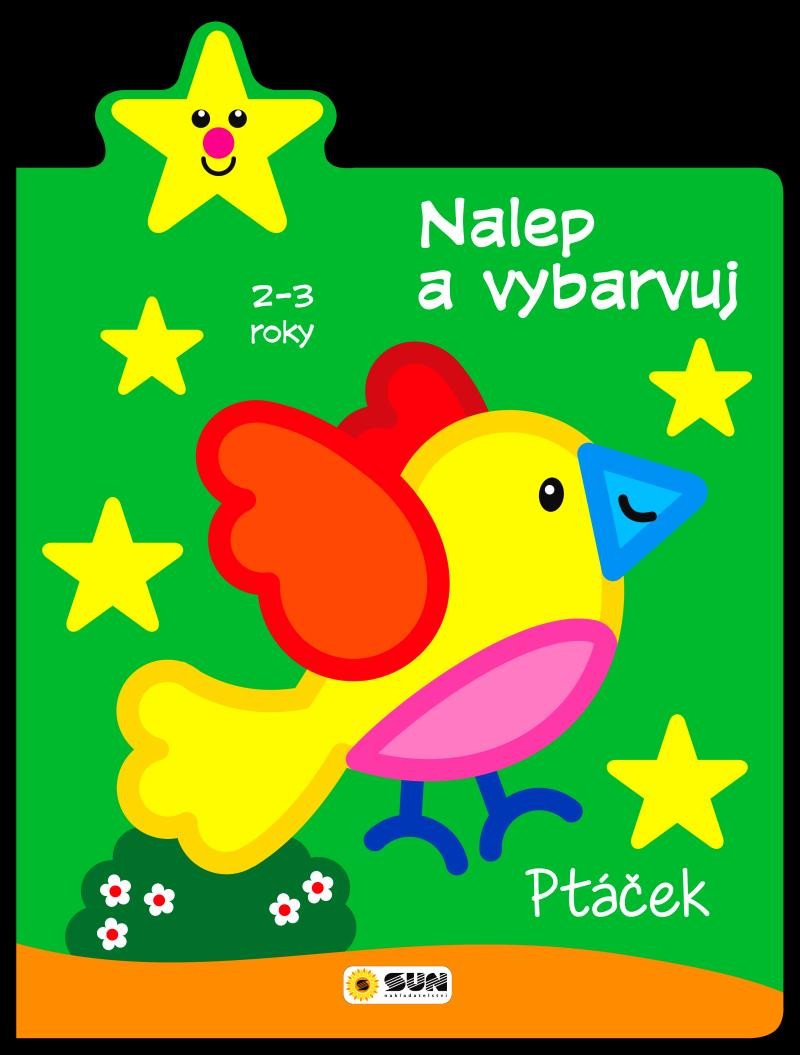 NALEP A VYBARVUJ PTÁČEK