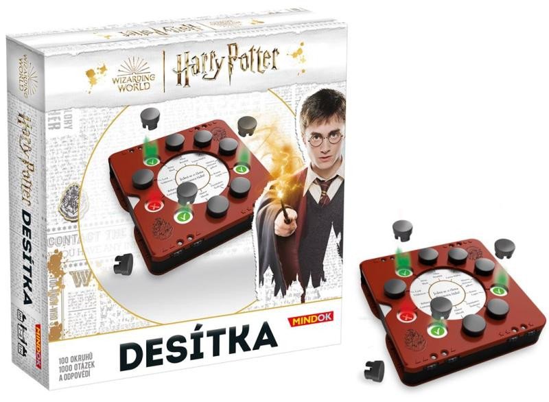 DESÍTKA HARRY POTTER - STOLNÍ HRA