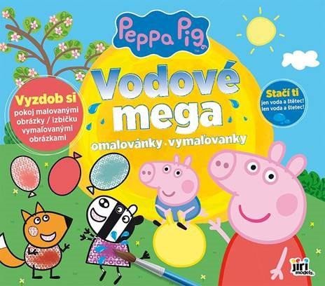 PEPPA PIG VODOVÉ MEGA OMALOVÁNKY