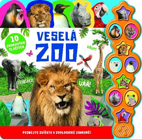 VESELÁ ZOO (10 ZVUKOVÝCH TLAČÍTEK)