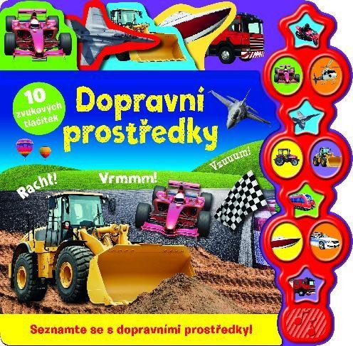 DOPRAVNÍ PROSTŘEDKY 10 ZVUKOVÝCH TLAČÍTEK