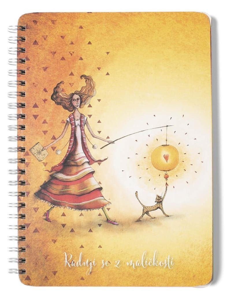 KROUŽKOVÝ BLOK RADUJI SE Z MALIČKOSTÍ [A5 LINKA 50 LISTŮ]