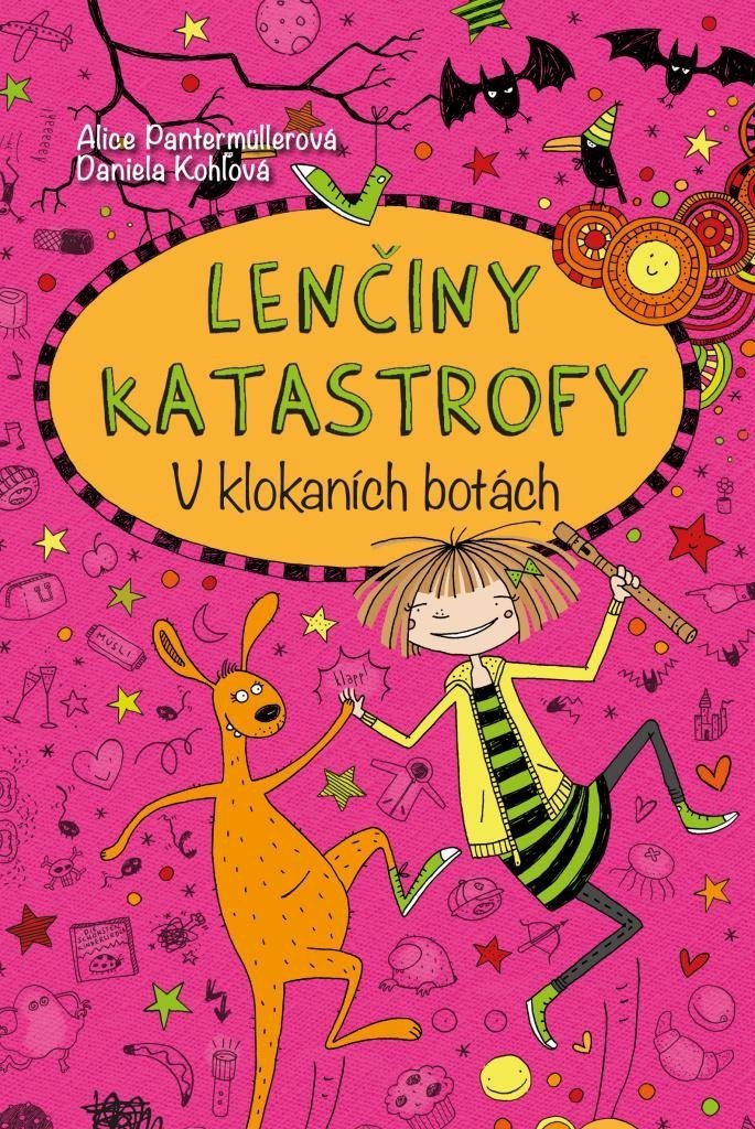 Obálka knihy LENČINY KATASTROFY - V KLOKANÍCH BOTÁCH od autora Pantermüllerová Alice, Kohlová Daniela