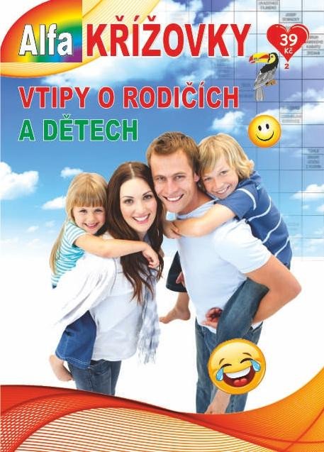 KŘÍŽOVKY 2/2022 VTIPY O RODIČÍCH A DĚTECH