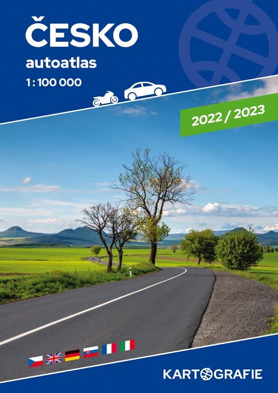 ČESKO 1:100 000 AUTOATLAS (2022/23)