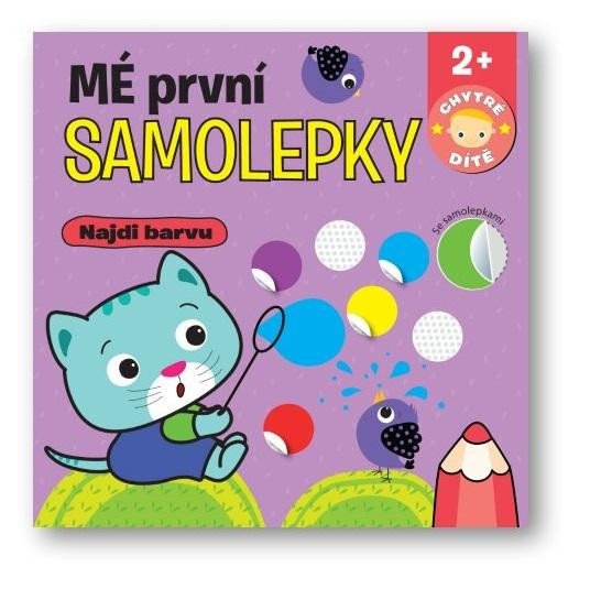 MÉ PRVNÍ SAMOLEPKY NAJDI BARVU
