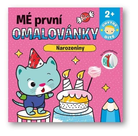 MÉ PRVNÍ OMALOVÁNKY NAROZENINY - CHYTRÉ