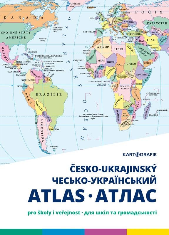 ČESKO-UKRAJINSKÝ ATLAS PRO ŠKOLY I VEŘEJ