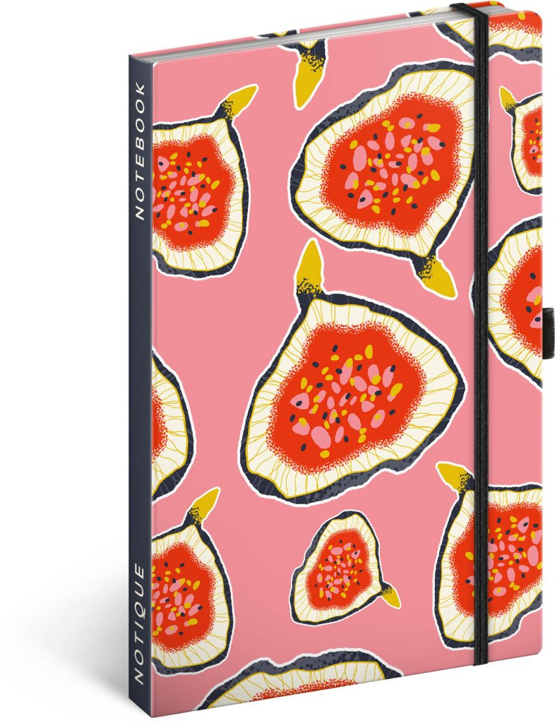 NOTES FÍKY LINKOVANÝ 13X21CM