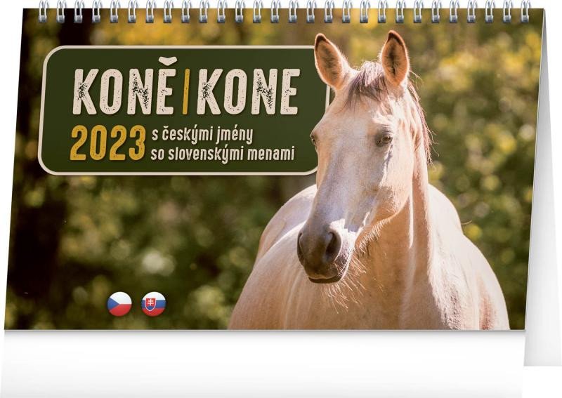 STOLNÍ KALENDÁŘ 2023 KONĚ KONE CZSK