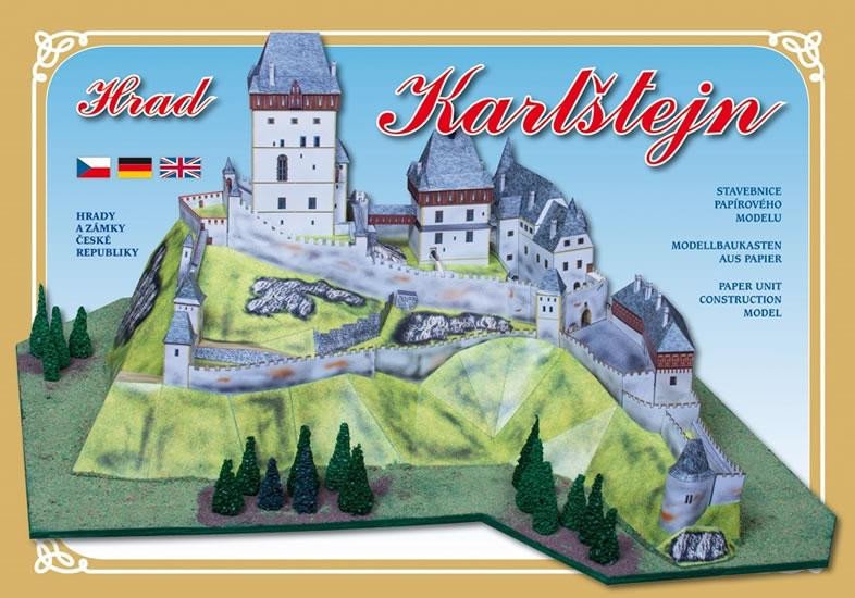 HRAD KARLŠTEJN - STAVEBNICE PAPÍROVÉHO M