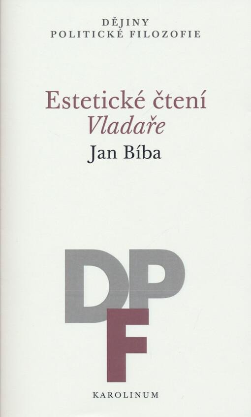 ESTETICKÉ ČTENÍ VLADAŘE