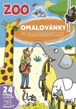 ZOO OMALOVÁNKY SE SAMOLEPKAMI