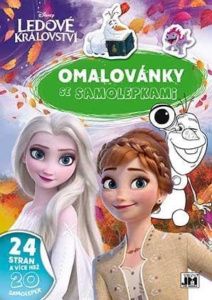 LEDOVÉ KRÁLOVSTVÍ OMALOVÁNKY SE SAMOLEPKAMI