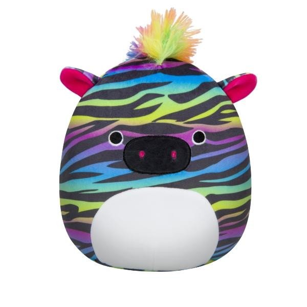 SQUISHMALLOWS DUHOVÁ ZEBRA SAFIYAH 20 CM