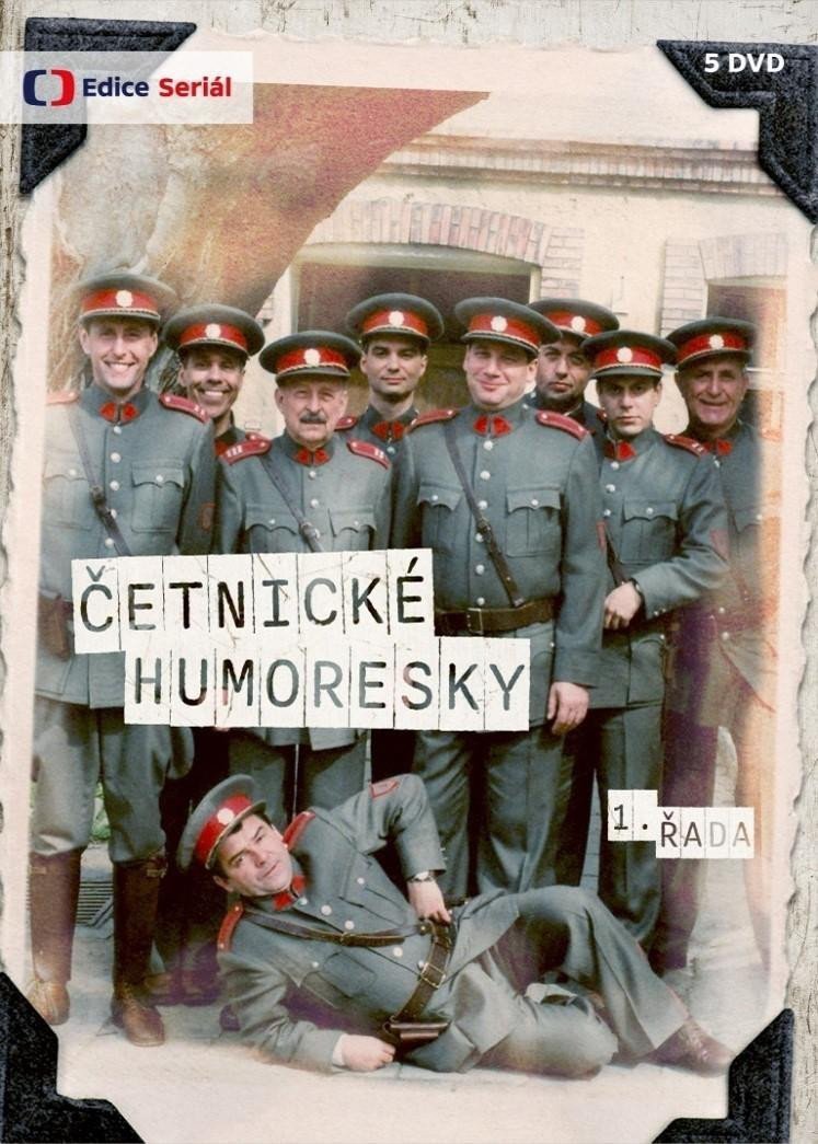 DVD ČETNICKÉ HUMORESKY 1. ŘADA - 5 DVD