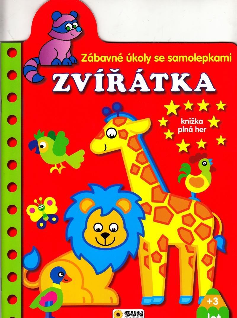 ZVÍŘÁTKA-ZÁBAVNÉ ÚKOLY SE SAMOLEPKAMI