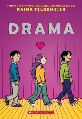 Obálka knihy DRAMA  (ANGLICKY) od autora Telgemeier Raina