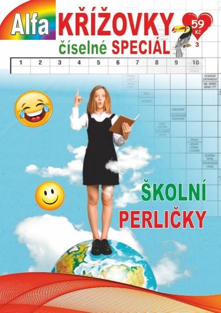 KŘÍŽOVKY ČÍSELNÉ SPECIÁL 3/2022 ŠKOLNÍ PERLIČKY