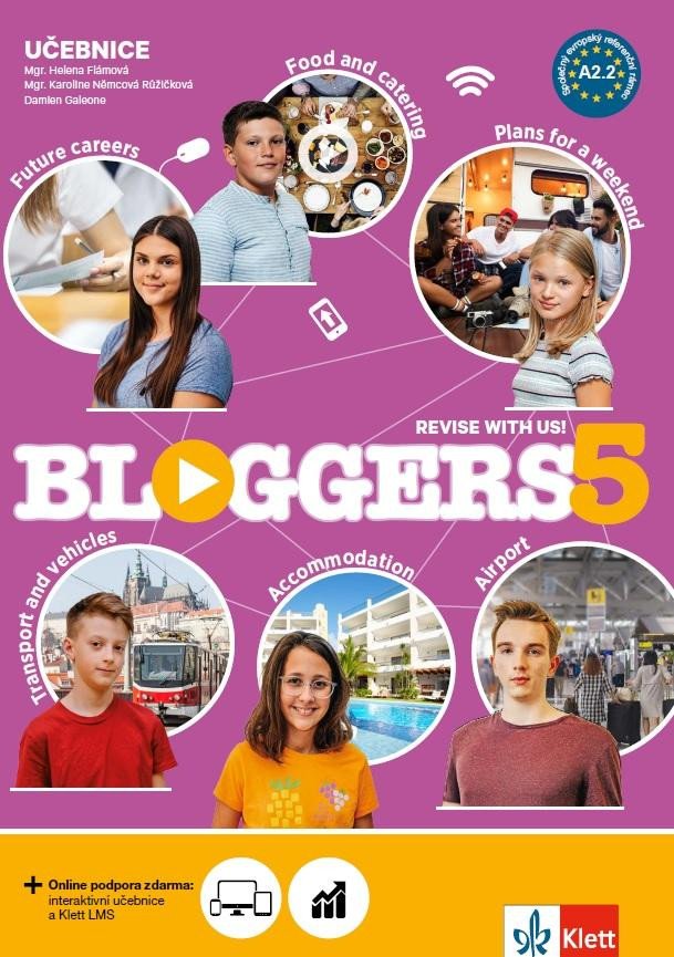 BLOGGERS 5 (A2.2) UČEBNICE