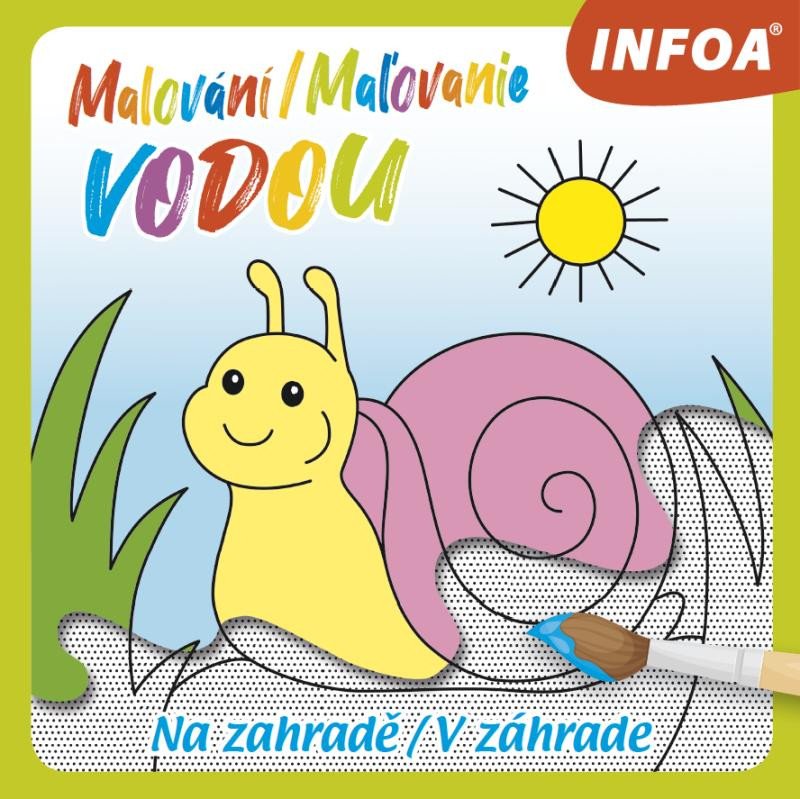 MALOVÁNÍ VODOU NA ZAHRADĚ