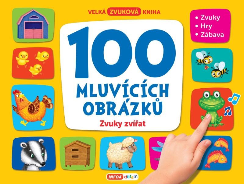 100 MLUVÍCÍCH OBRÁZKŮ ZVUKY ZVÍŘAT