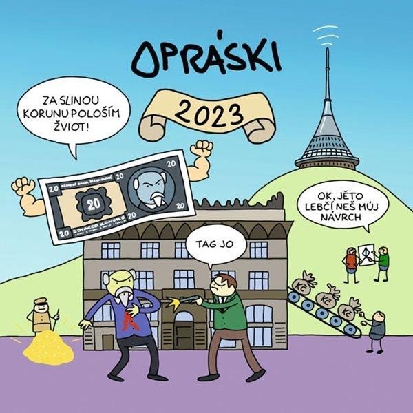 NÁSTĚNNÝ KALENDÁŘ 2023 OPRÁSKI