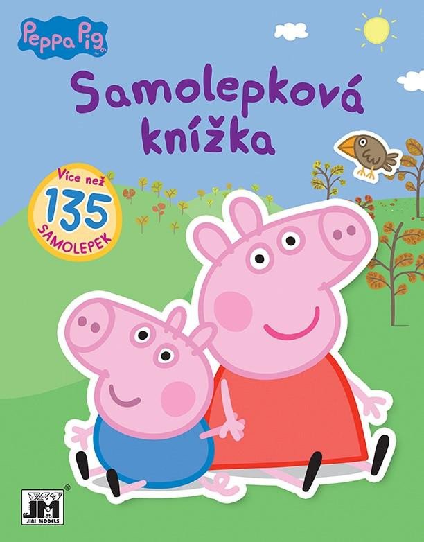 PEPPA PIG - SAMOLEPKOVÁ KNÍŽKA