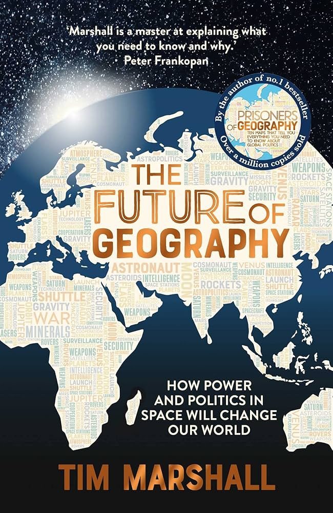 Obálka knihy THE FUTURE OF GEOGRAPHY od autora Marshall Tim