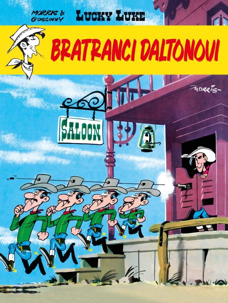 LUCKY LUKE BRATRANCI DALTONOVI