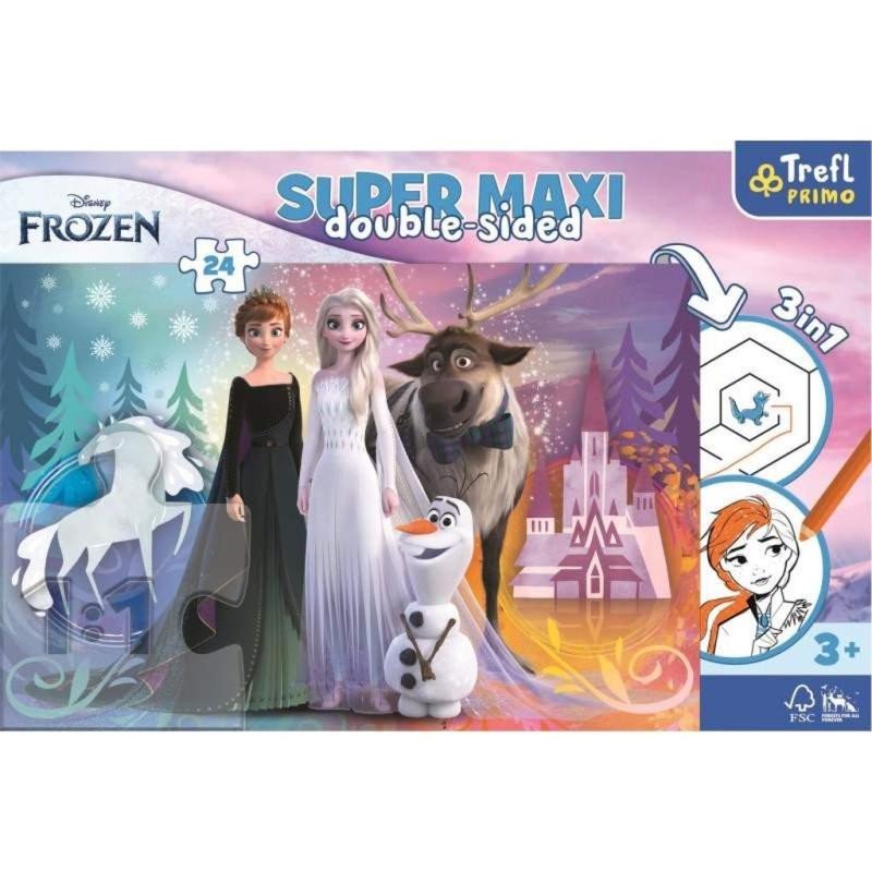 PUZZLE LEDOVÉ KRÁLOVSTVÍ/24 DÍLKŮ
