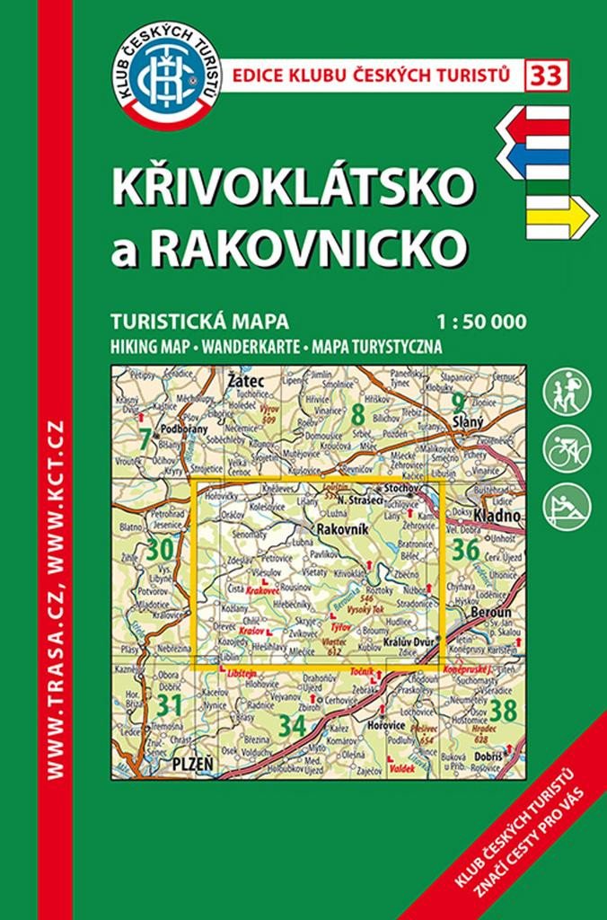 KŘIVOKLÁTSKO A RAKOVNICKO 33/KČT