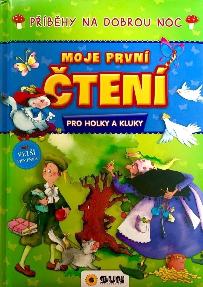 Obálka knihy PŘÍBĚHY NA DOBROU NOC - MOJE PRVNÍ ČTENÍ od autora <br>