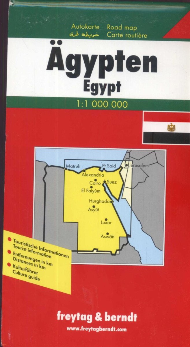 EGYPT MAPA 1:1 000 000