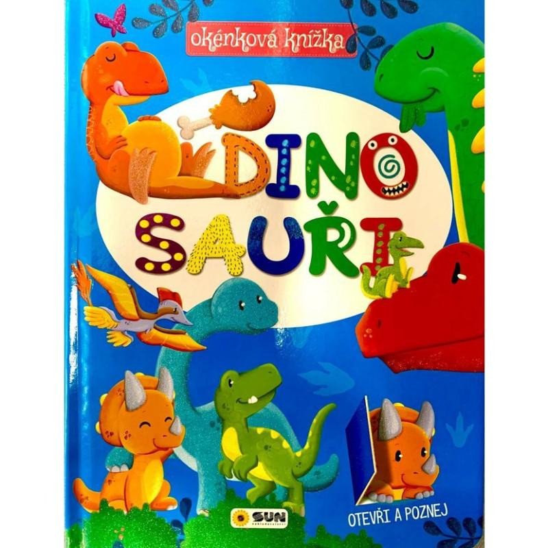 DINOSAUŘI - OKÉNKOVÁ KNÍŽKA