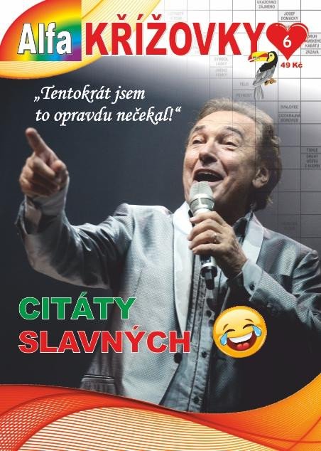 KŘÍŽOVKY 6/2022 - CITÁTY SLAVNÝCH