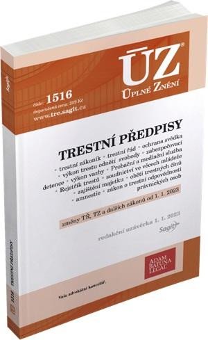 ÚZ 1516 TRESTNÍ PŘEDPISY