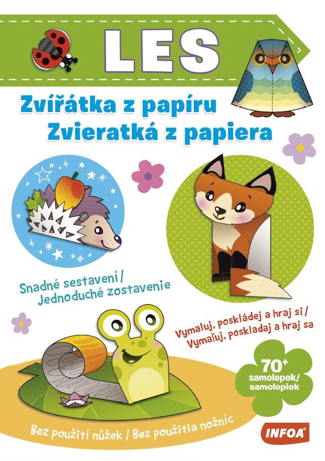 LES - ZVÍŘÁTKA Z PAPÍRU / ZVIERATKÁ Z PA