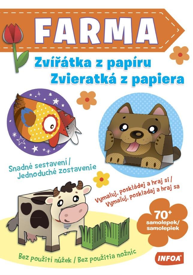 FARMA - ZVÍŘÁTKA Z PAPÍRU / ZVIERATKÁ Z