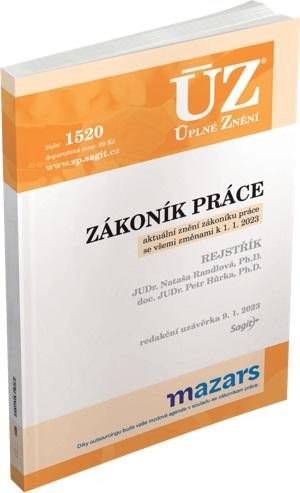 ÚZ 1520 ZÁKONÍK PRÁCE [K 1. 1. 2023]