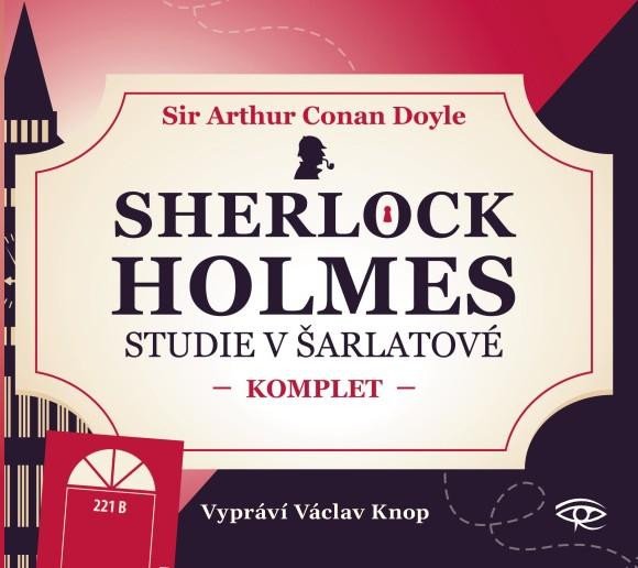 CD SHERLOCK HOLMES STUDIE V ŠARLATOVÉ