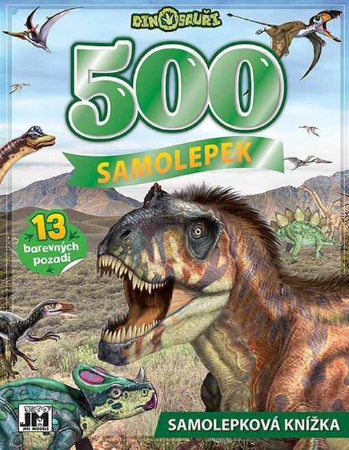 VELKÁ SAMOLEPKOVÁ KNÍŽKA DINOSAUŘI 500 SAMOLEPEK