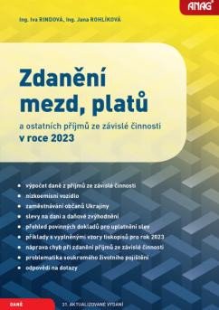 ZDANĚNÍ MEZD, PLATŮ 2023
