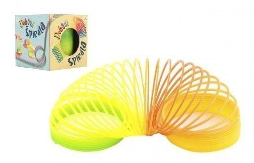 PRUŽINA DUHOVÁ 7,5 CM PLAST