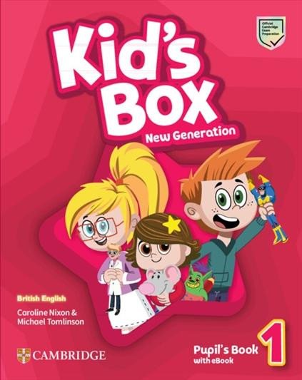 KID’S BOX 1 NEW GENERATION PUPIL’S BOOK WITH EBOOK