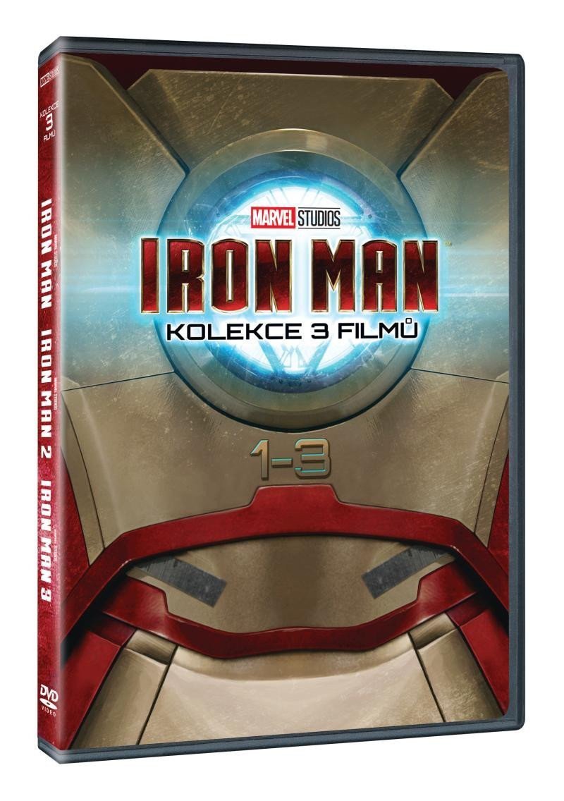 DVD IRON MAN 1-3 KOLEKCE