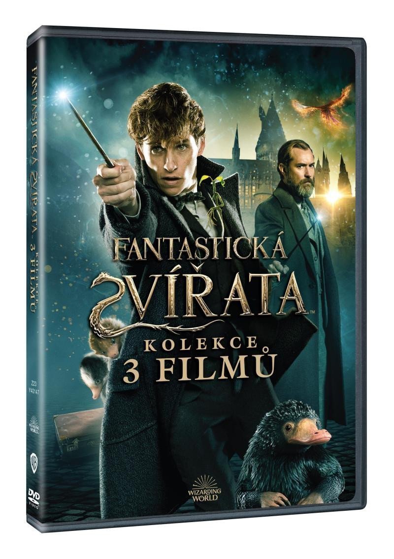 DVD FANTASTICKÁ ZVÍŘATA KOLEKCE 1-3. 3DVD