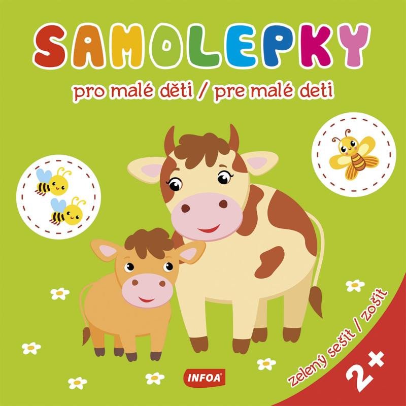 SAMOLEPKY PRO MALÉ DĚTI ZELENÝ SEŠIT